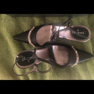 Chanel Satin Heels